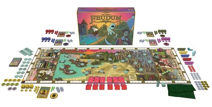 Feudum: KS Big Box Edition  (2-6) board game collectible [Barcode 602573231005] - Main Image 3