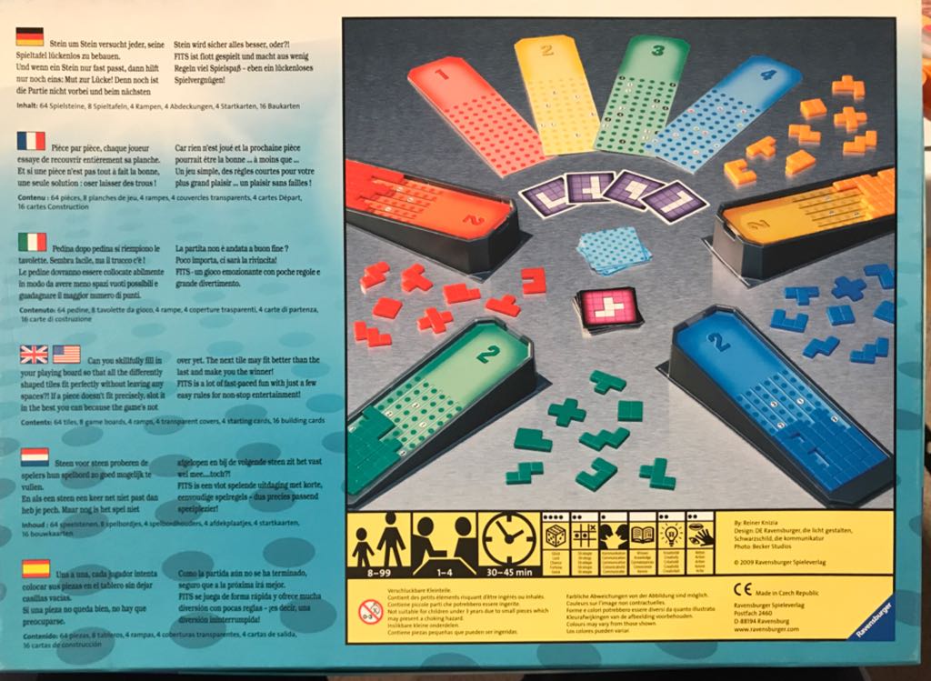 FITS  (1 to 4) board game collectible [Barcode 4005556265039] - Main Image 2