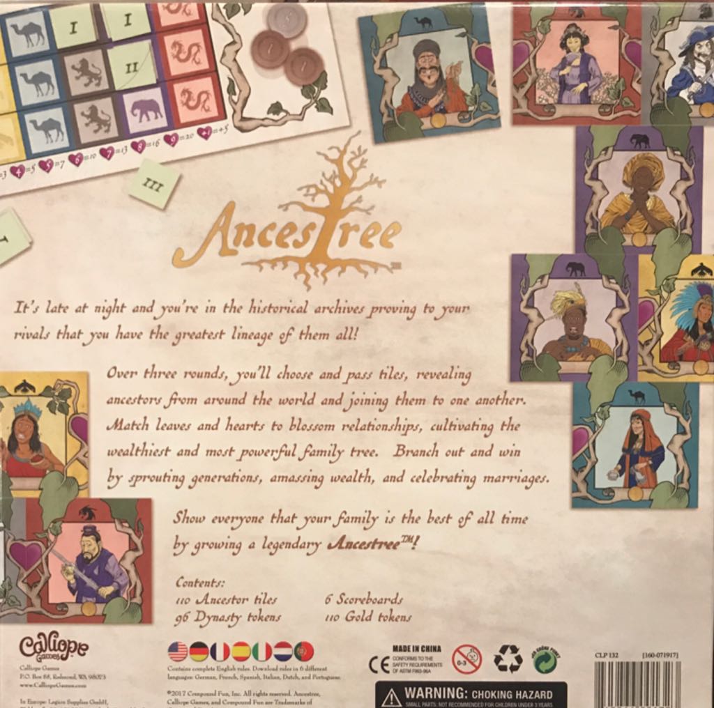 Ancestree  (2-6) board game collectible [Barcode 845866001323] - Main Image 2