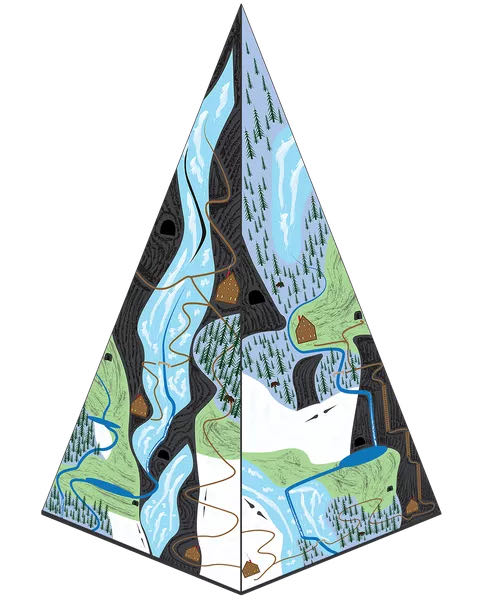 Mountaineers  (1-6) board game collectible [Barcode 602573377468] - Main Image 3