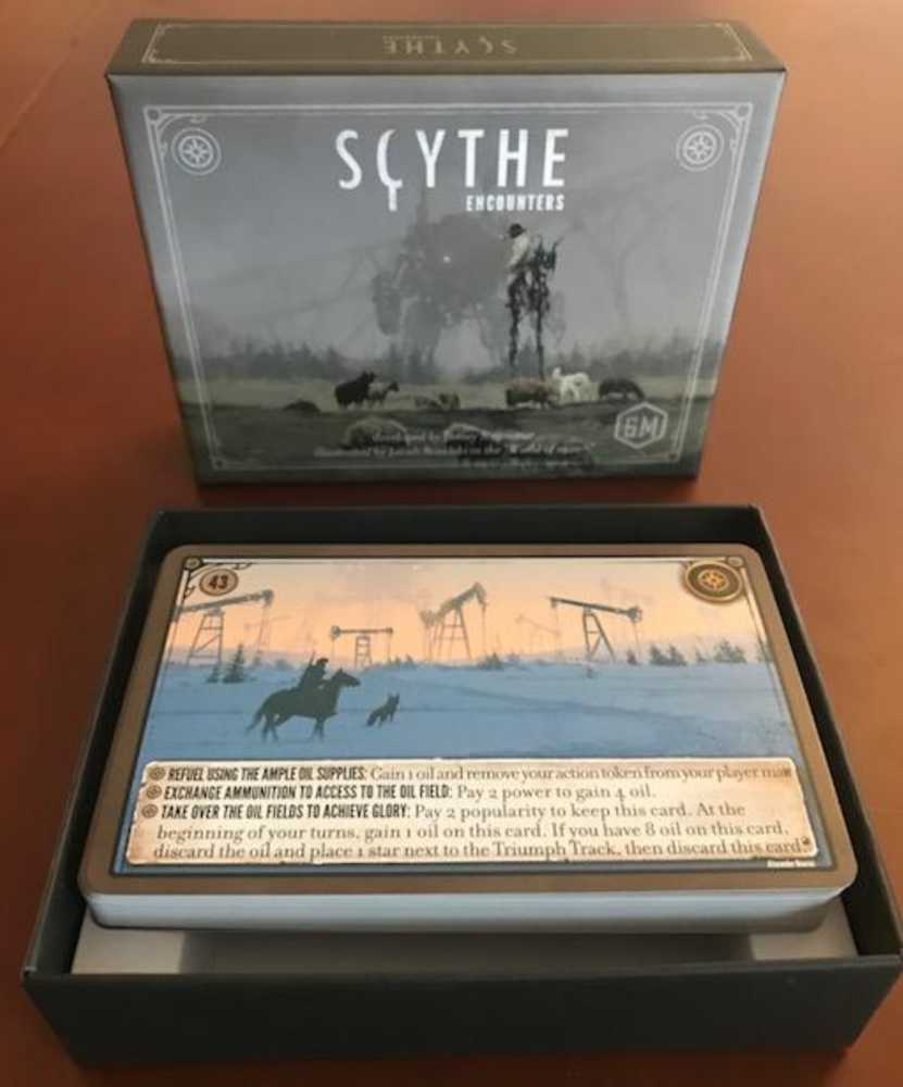 Scythe: Encounters  (1-5 (7)) board game collectible [Barcode 653341029409] - Main Image 3
