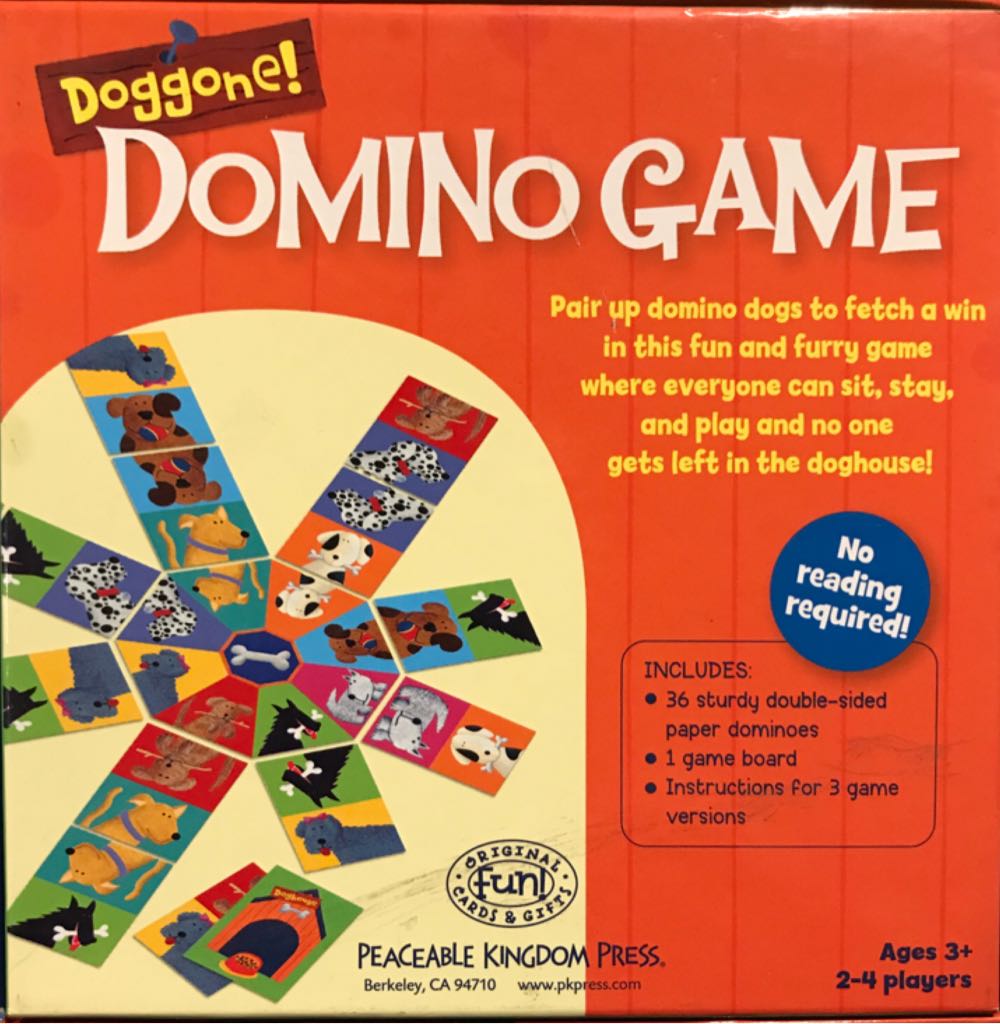 Doggone! Domino Game  board game collectible [Barcode 643356042166] - Main Image 2