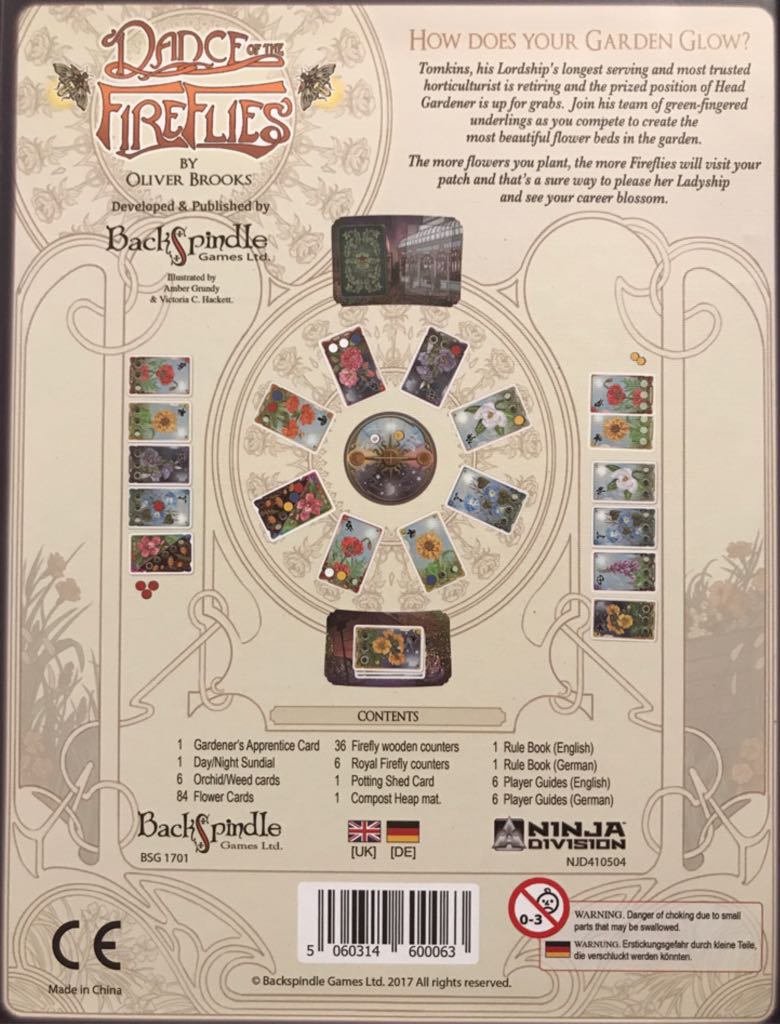 Dance of the Fireflies  board game collectible [Barcode 5060314600063] - Main Image 2