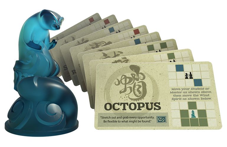 Onitama: Way of the Wind  (2) board game collectible [Barcode 853211004554] - Main Image 2