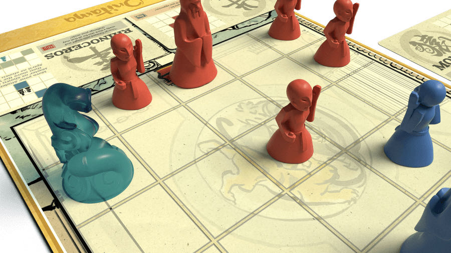 Onitama: Way of the Wind  (2) board game collectible [Barcode 853211004554] - Main Image 3