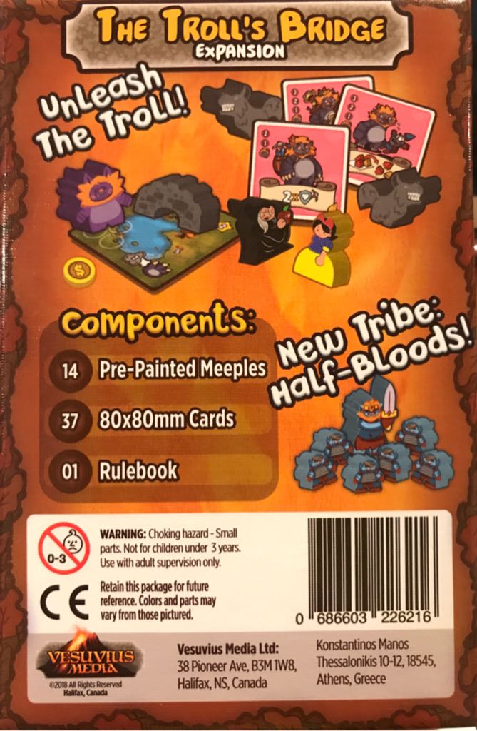 Dwar7s Fall: The Troll’s Bridge  board game collectible [Barcode 686603226216] - Main Image 2