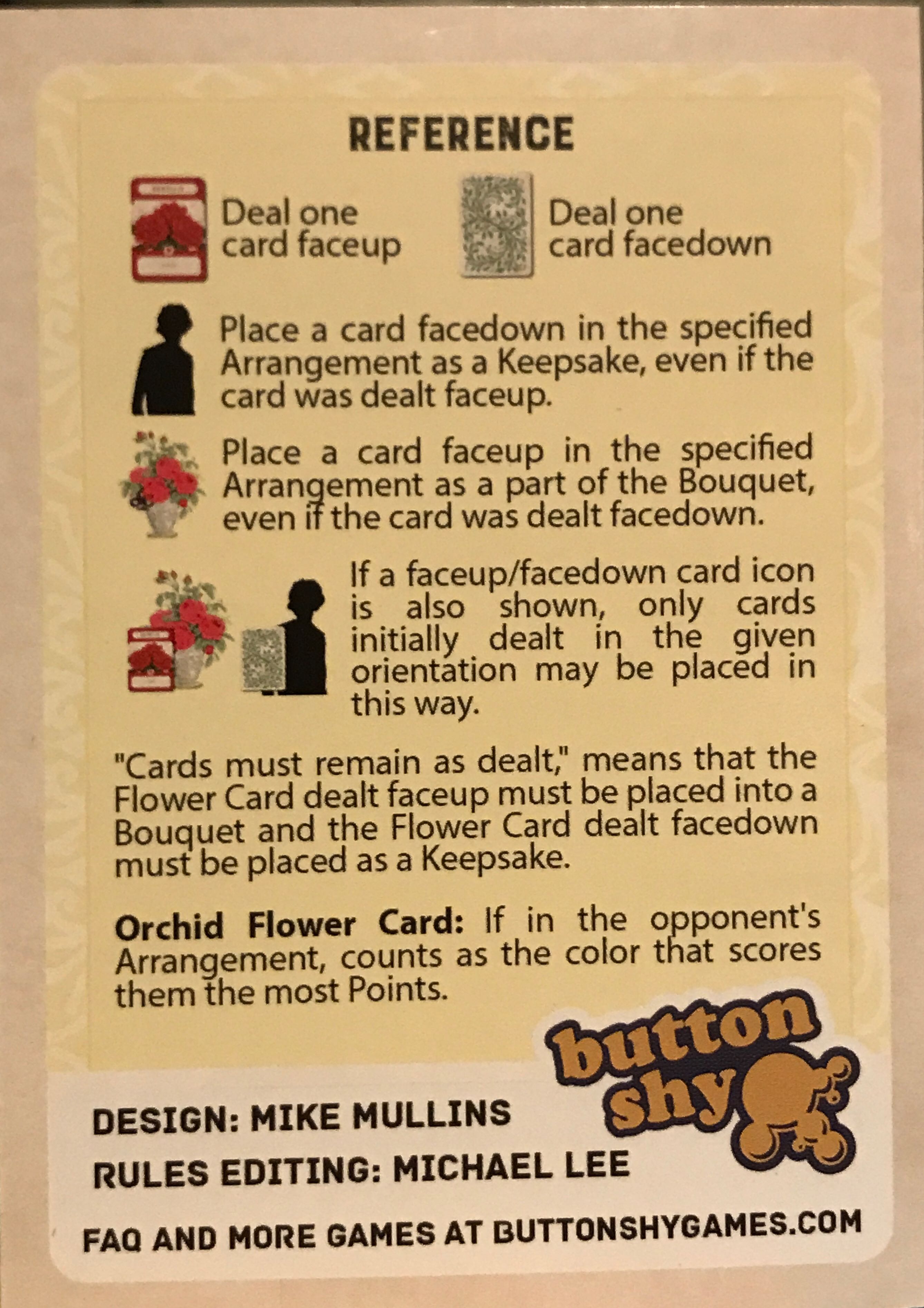 Tussie Mussie: Flower Shop Solo Expansion  (1) board game collectible - Main Image 2