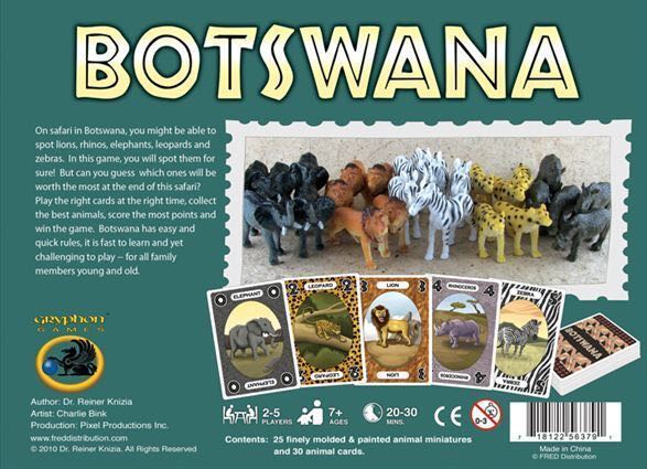 Botswana  (2-5) board game collectible [Barcode 718122563791] - Main Image 2