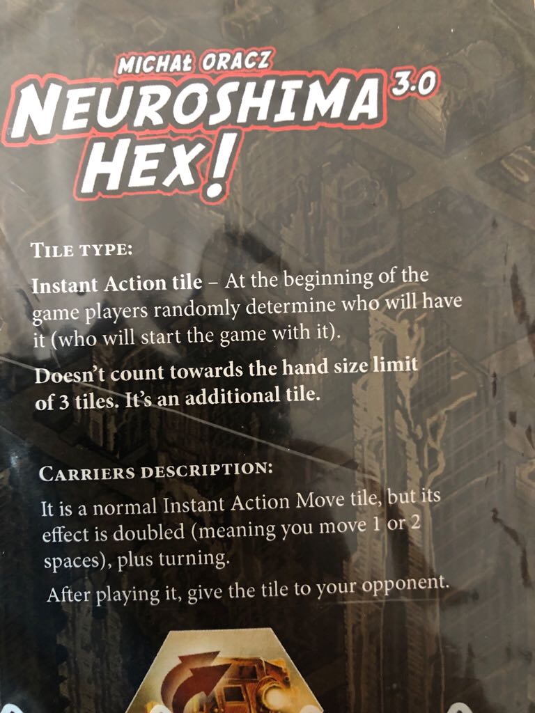 Neuroshima Hex 3.0 Carriers  board game collectible - Main Image 2