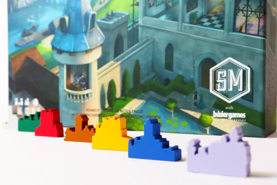 Between Two Castles of Mad King Ludwig  (3-7) board game collectible [Barcode 653341028709] - Main Image 3