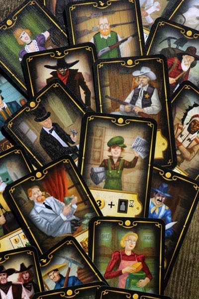 Carson City The Card Game  (1-6) board game collectible [Barcode 8719327009390] - Main Image 3