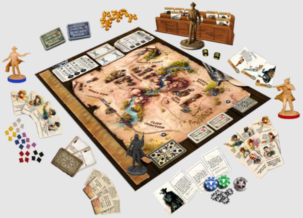 Western Legends  (2-6) board game collectible [Barcode 843495100011] - Main Image 3