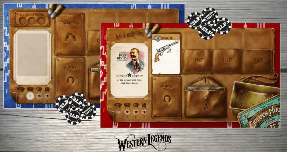 Western Legends  (2-6) board game collectible [Barcode 843495100011] - Main Image 4