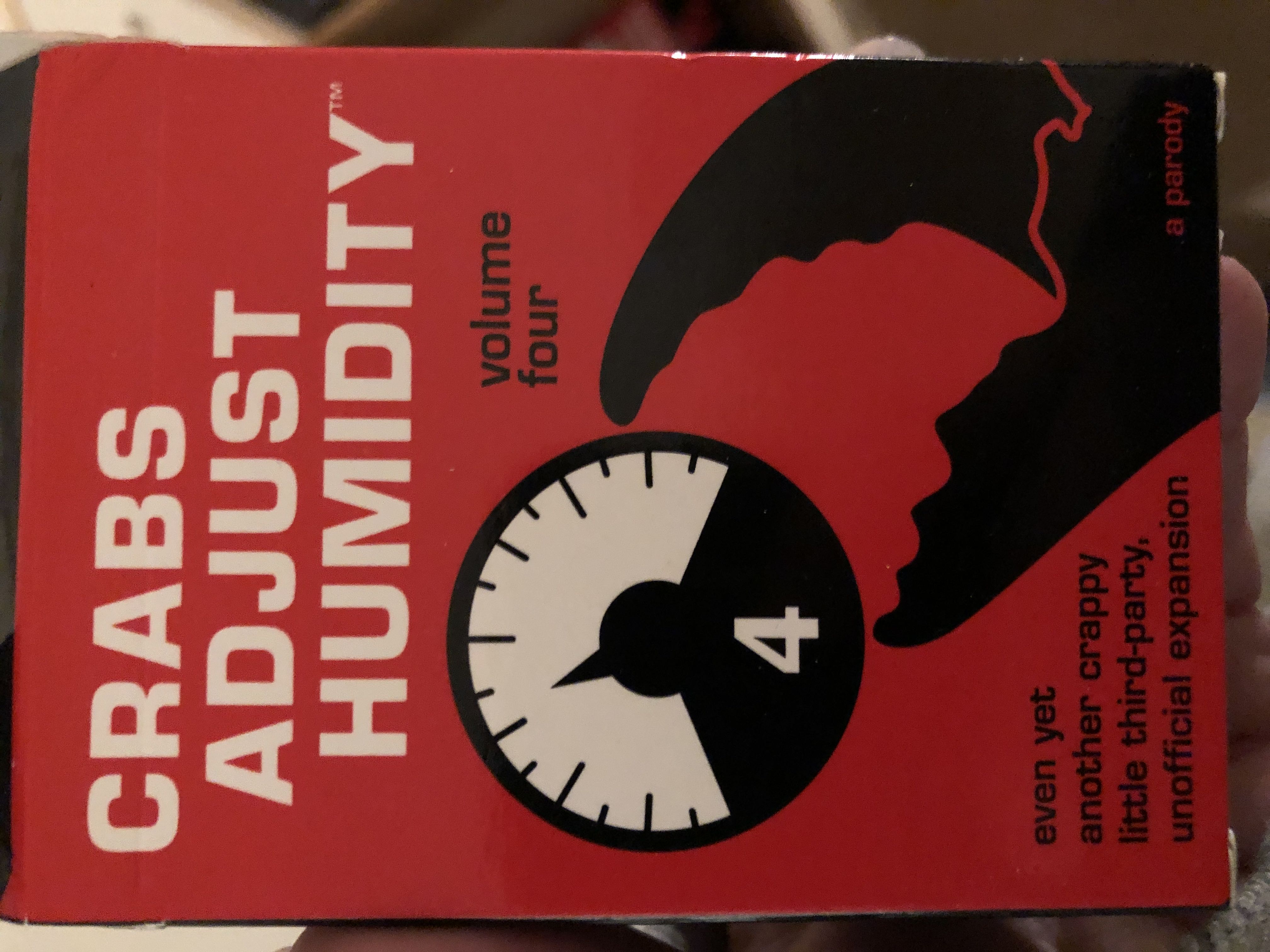 Crabs Adjust Humidity Volume 4  (4-20) board game collectible [Barcode 748252167163] - Main Image 1
