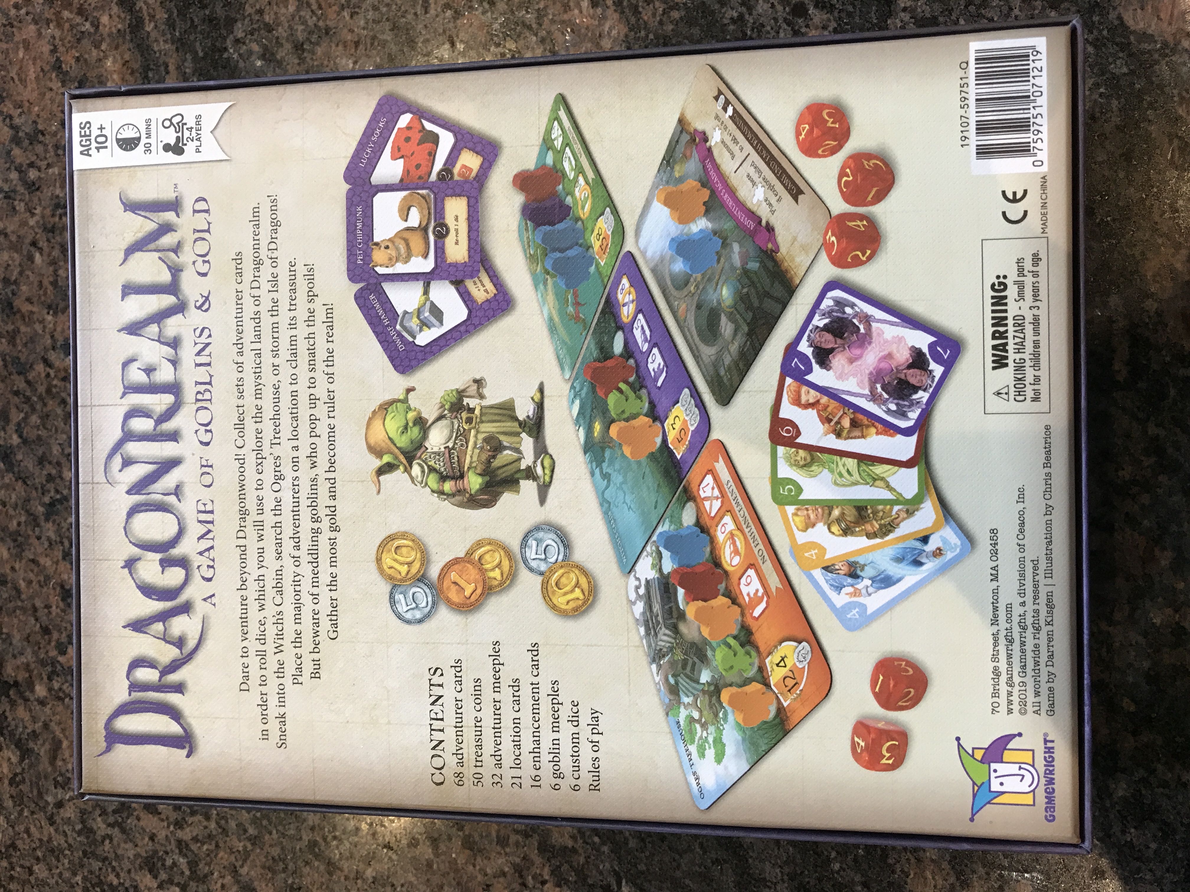 Dragonrealm  (2-4) board game collectible [Barcode 759751071219] - Main Image 2