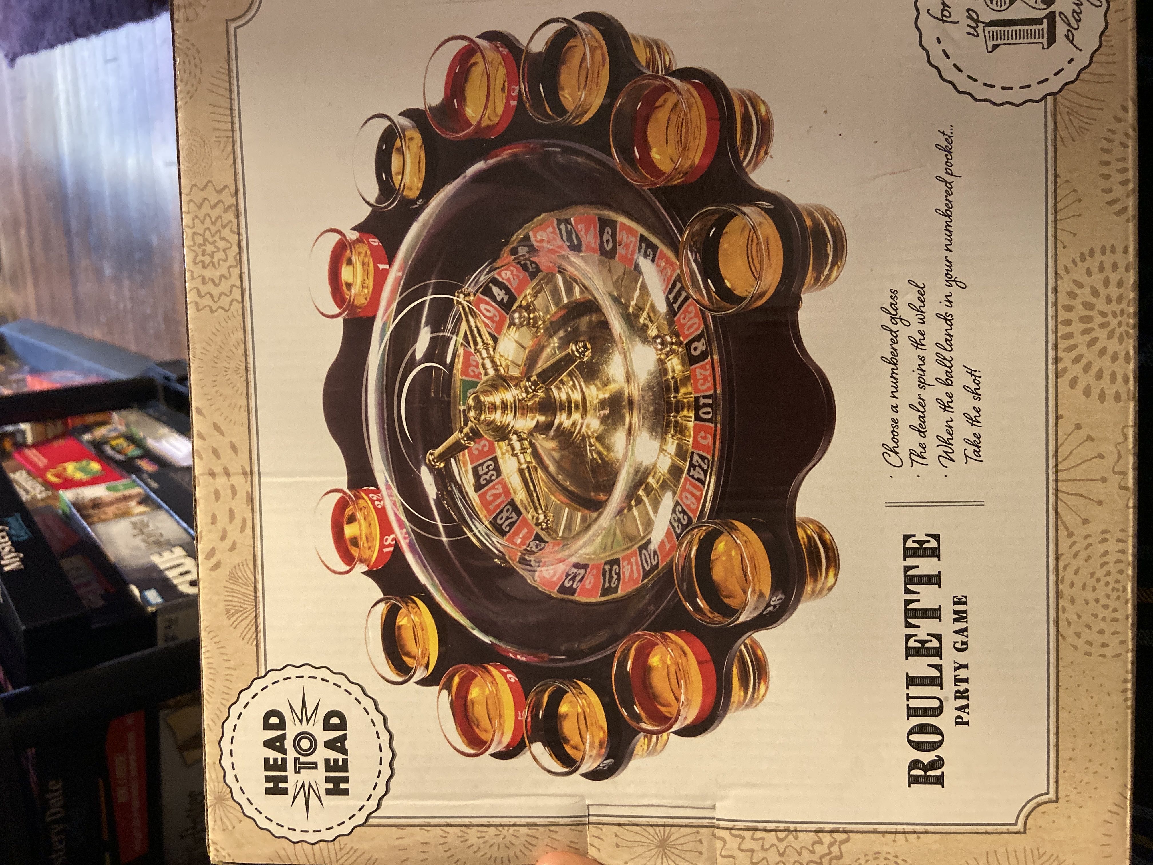 Roulette Party Game  (Up To 12) board game collectible [Barcode 786460019188] - Main Image 2