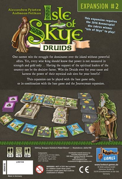 Isle of Skye: Druids  (2-5) board game collectible [Barcode 4260402316048] - Main Image 2