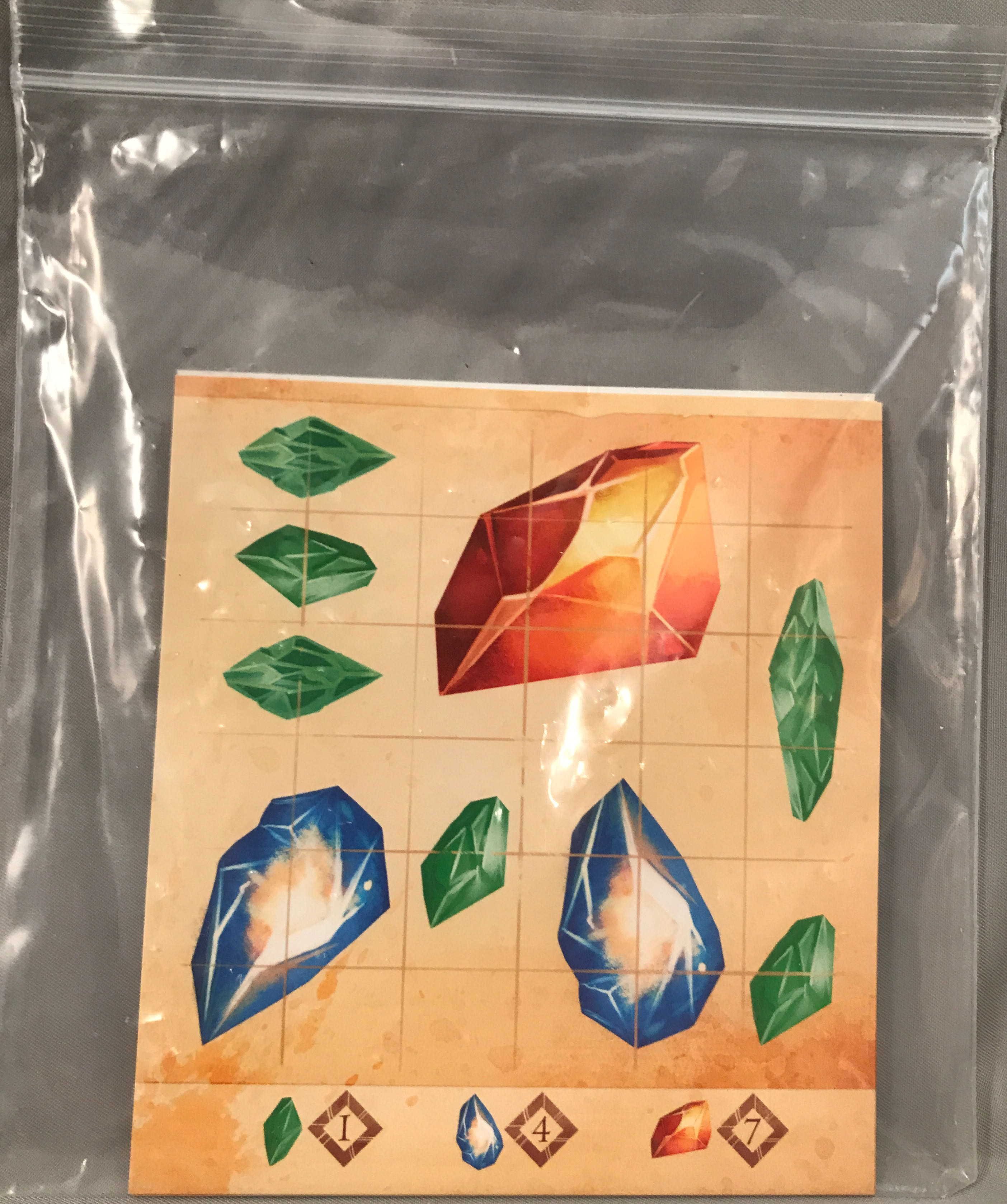 Roam: Gem Maps  (2 to 4) board game collectible [Barcode 040232388255] - Main Image 2