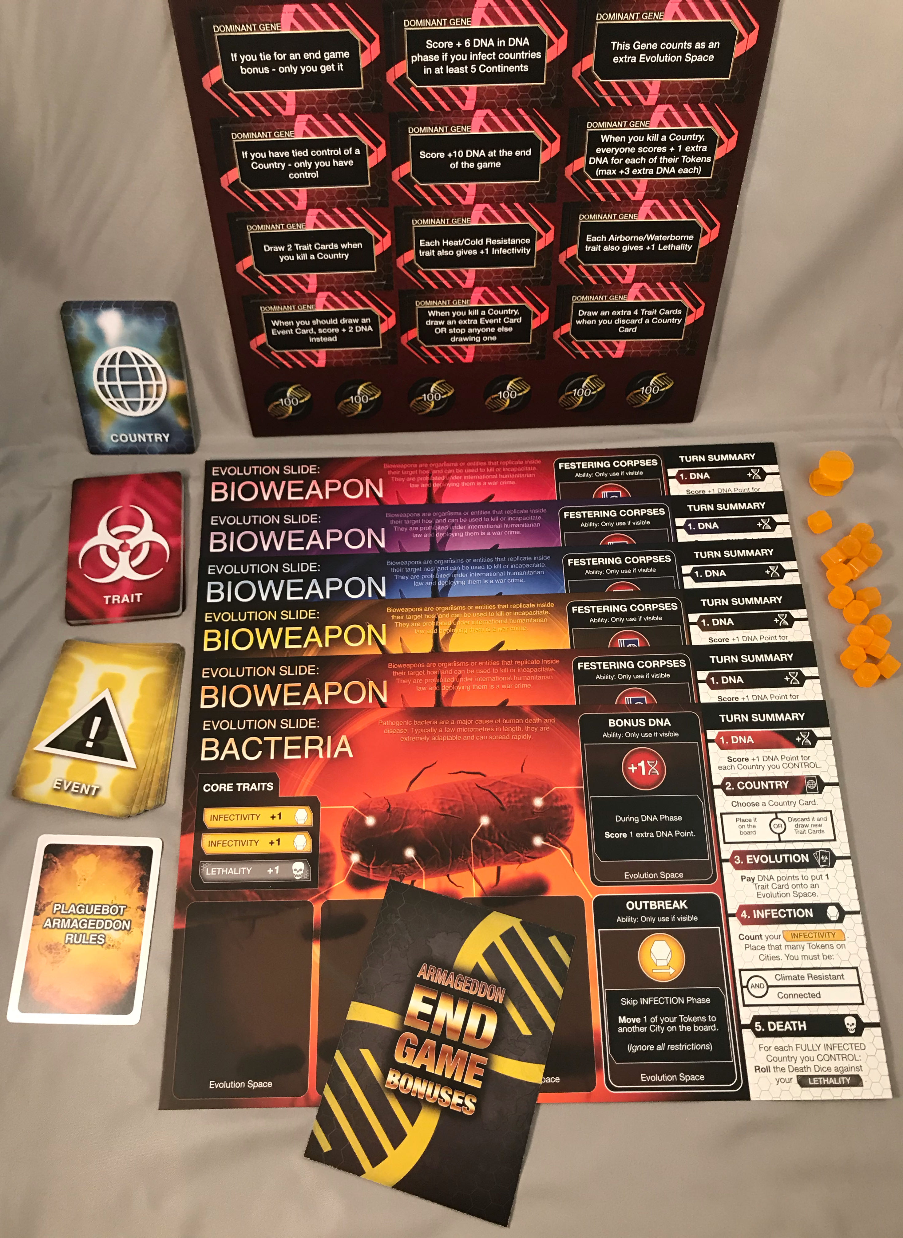 Plague Inc. Armageddon  (1 to 5) board game collectible [Barcode 686751348174] - Main Image 2