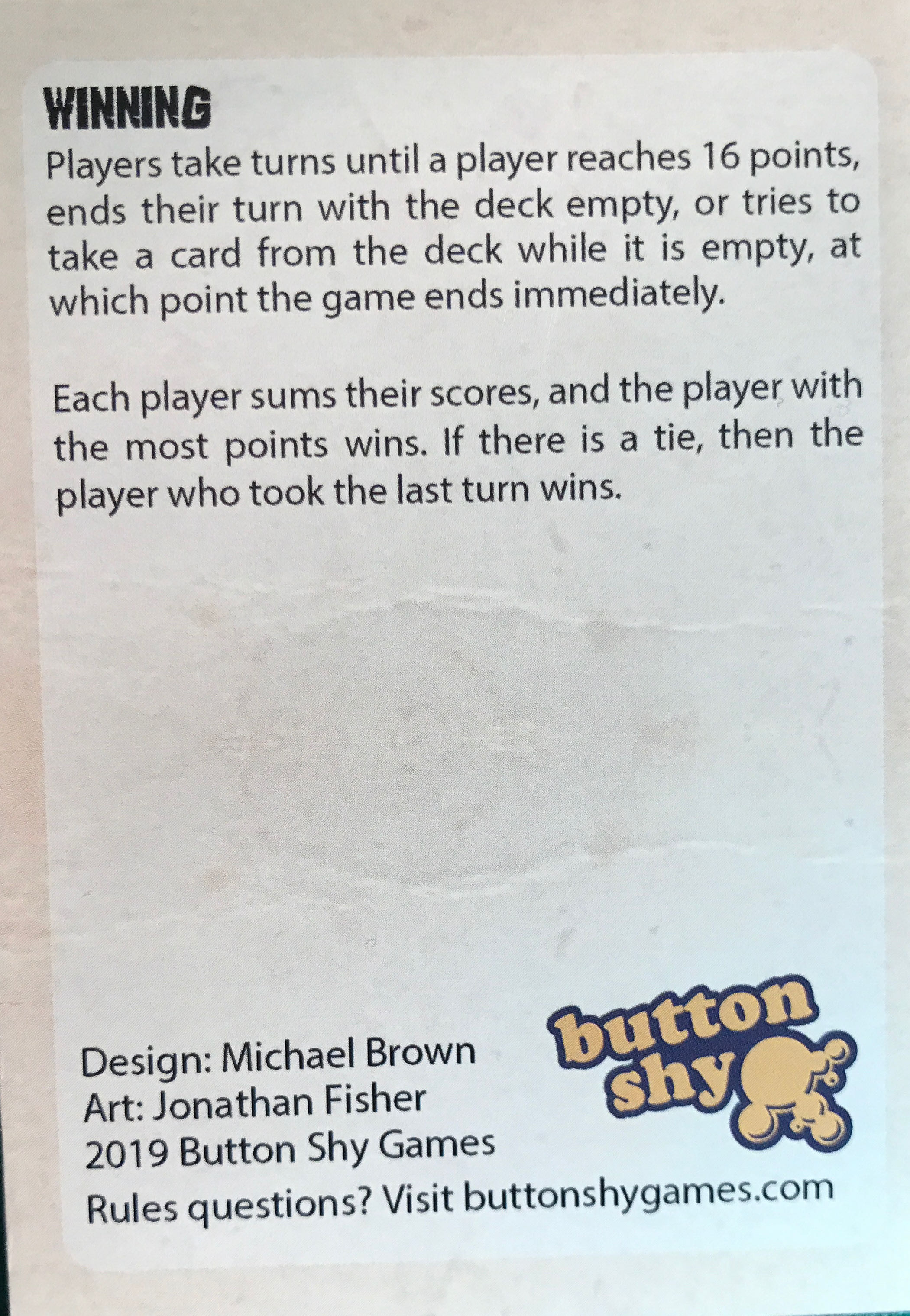 The Perfect Moment  (1-2) board game collectible - Main Image 4