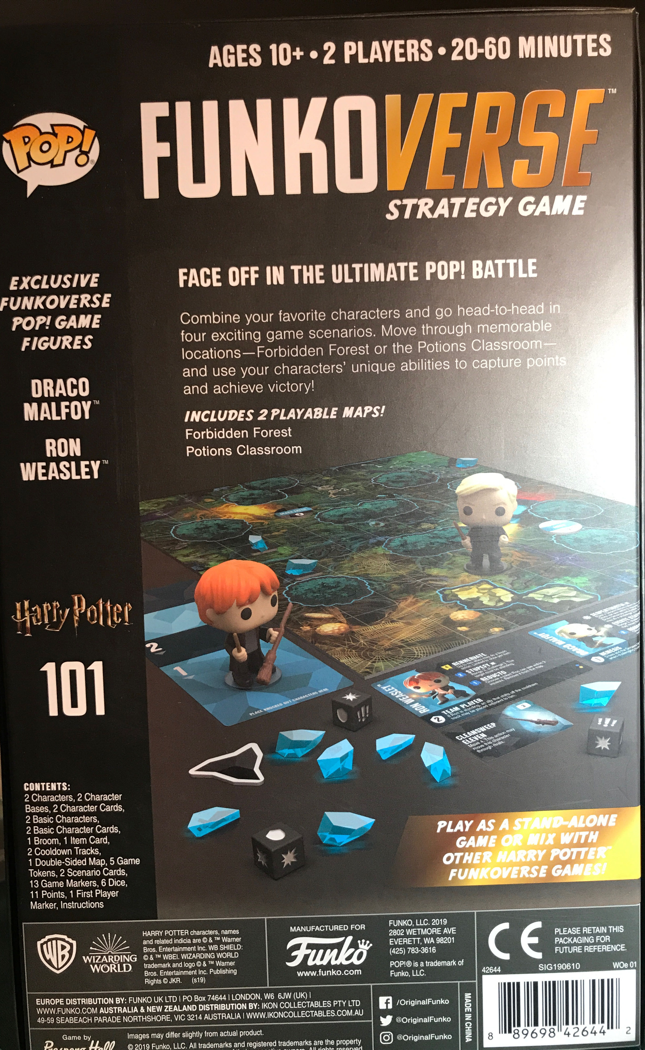 FunkoVerse: Harry Potter 101  (2-3) board game collectible [Barcode 889698426442] - Main Image 3