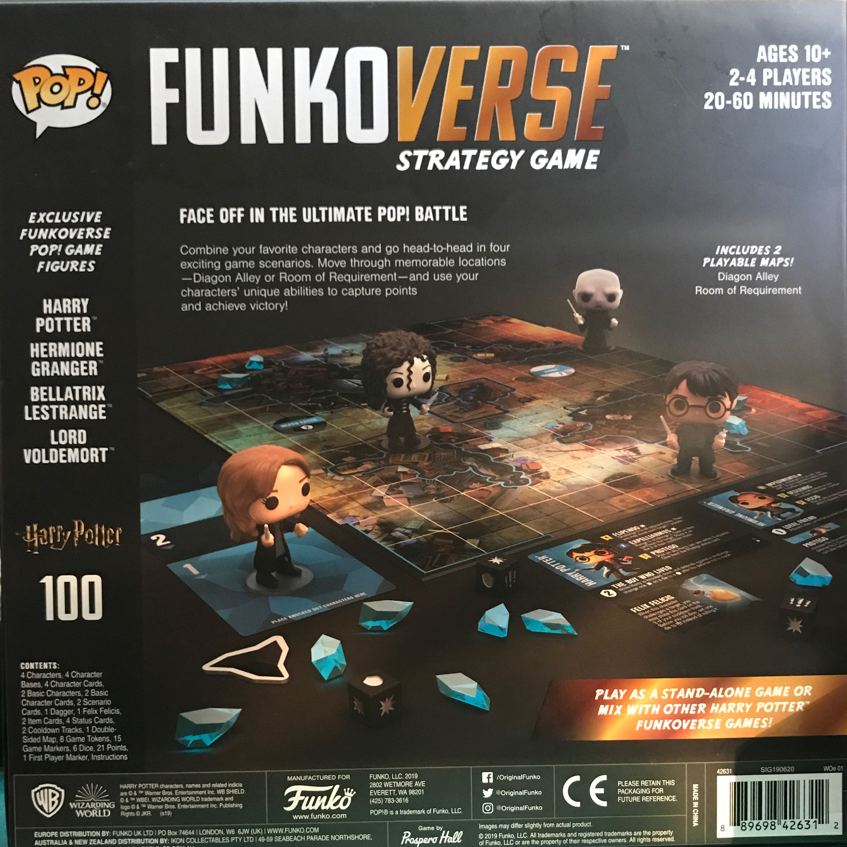 Funkoverse: Harry Potter  (2-4) board game collectible [Barcode 889698426312] - Main Image 4