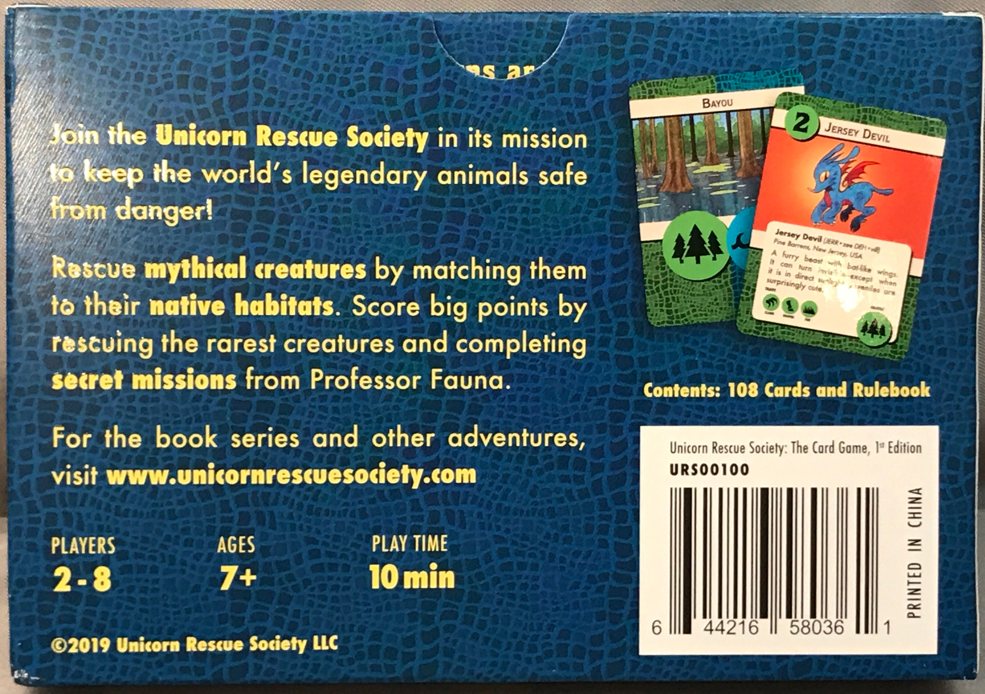 Unicorn Rescue Society: The Card Game  (2-8) board game collectible [Barcode 644216580361] - Main Image 4