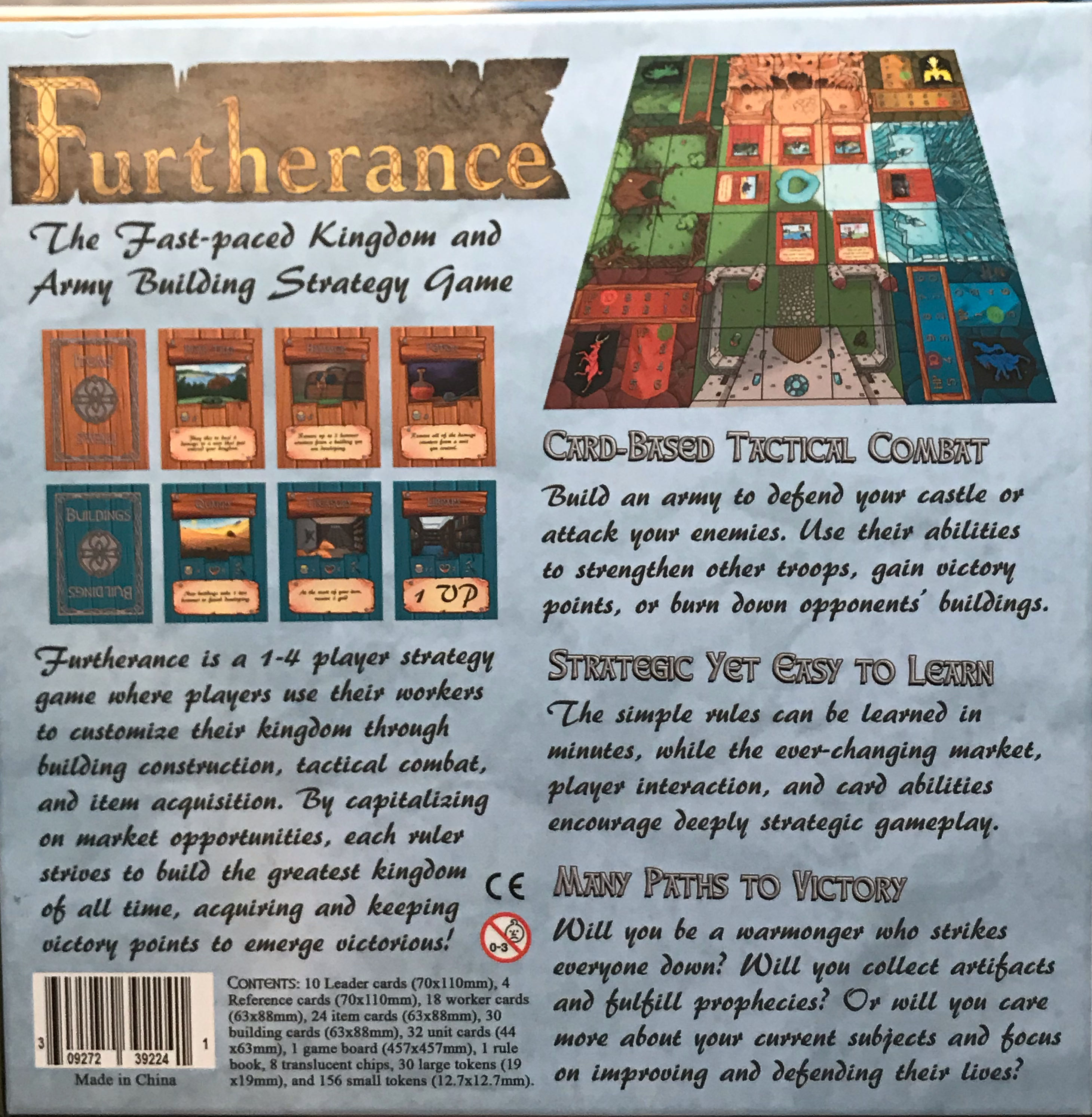 Furtherance  (1-4) board game collectible [Barcode 309272392241] - Main Image 3