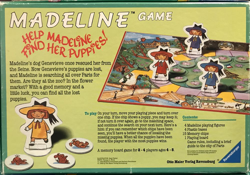 Madeline Game  (2-4) board game collectible [Barcode 4005556210572] - Main Image 2