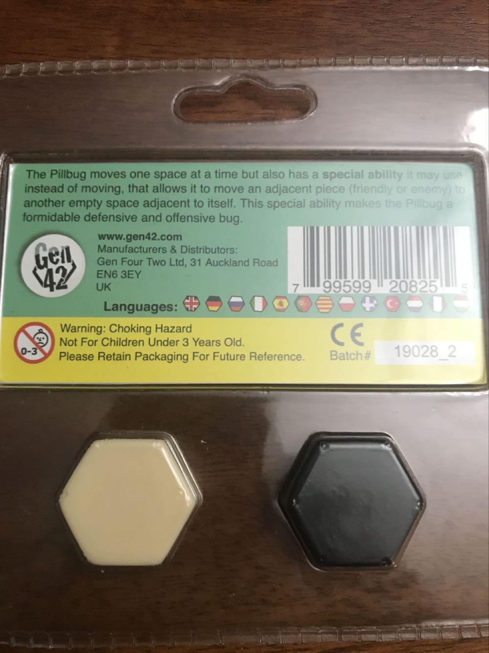 Hive Pocket - The Pillbug Expansion  (2) board game collectible [Barcode 799599208255] - Main Image 2
