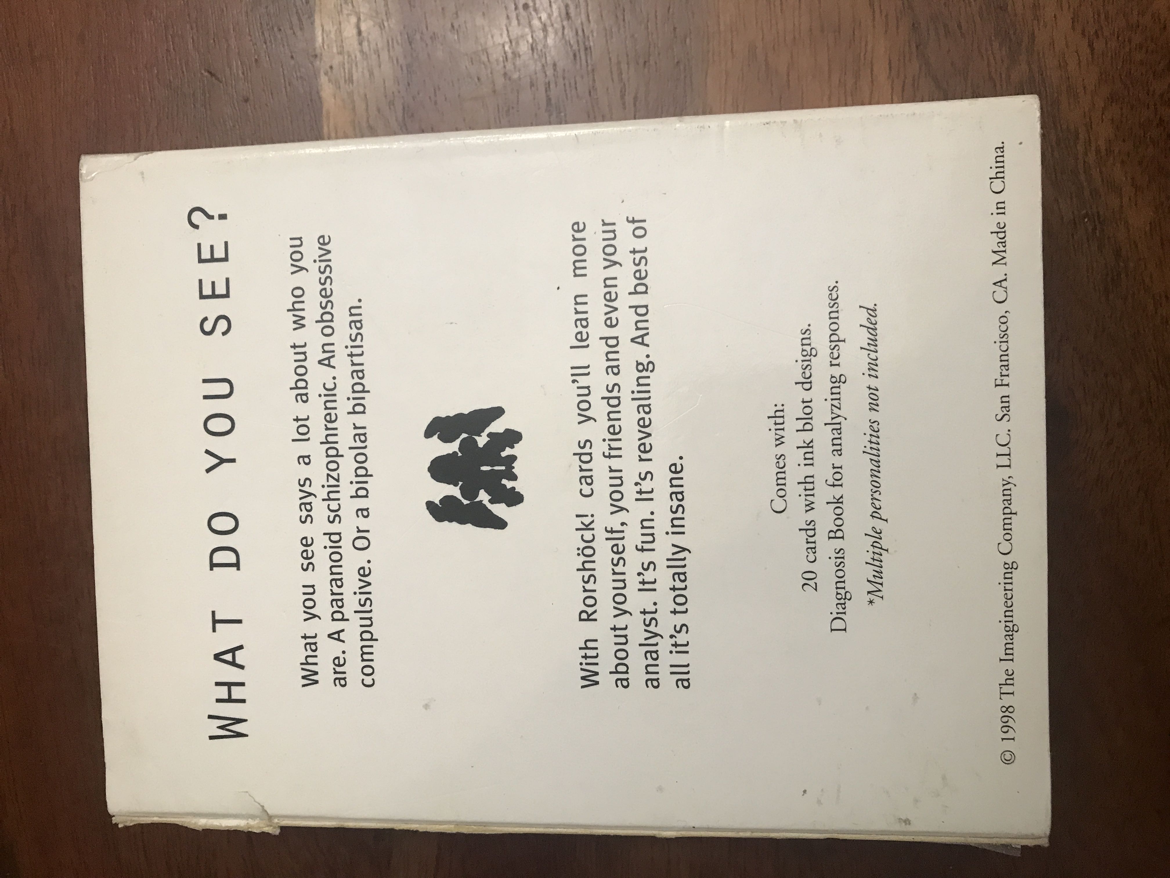 Rorshock!  board game collectible - Main Image 2