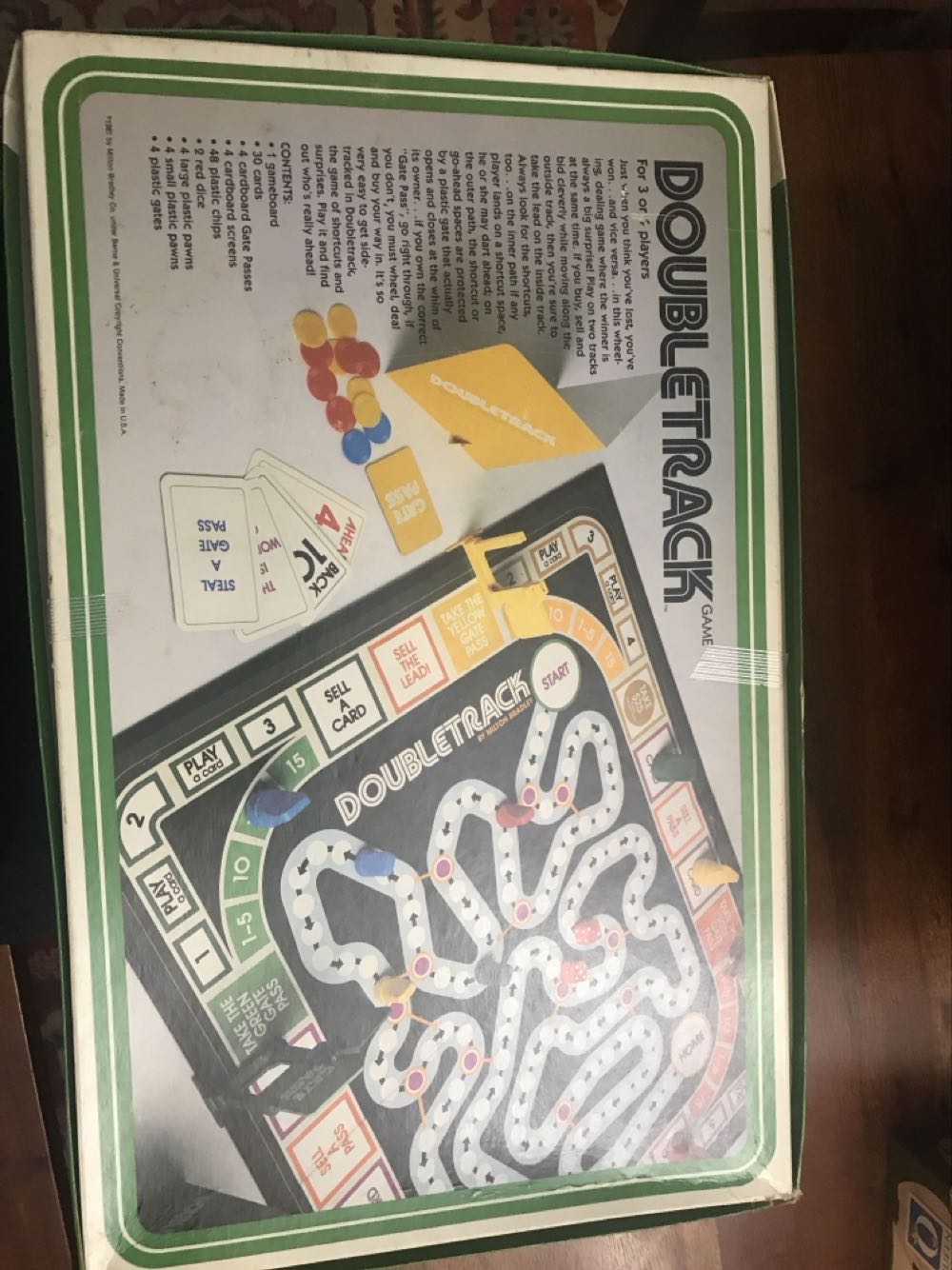 Doubletrack  (3-4) board game collectible - Main Image 2