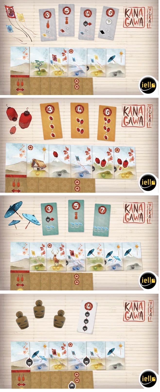 Kanagawa: Yokai  (2 - 4) board game collectible [Barcode 3760175515927] - Main Image 4