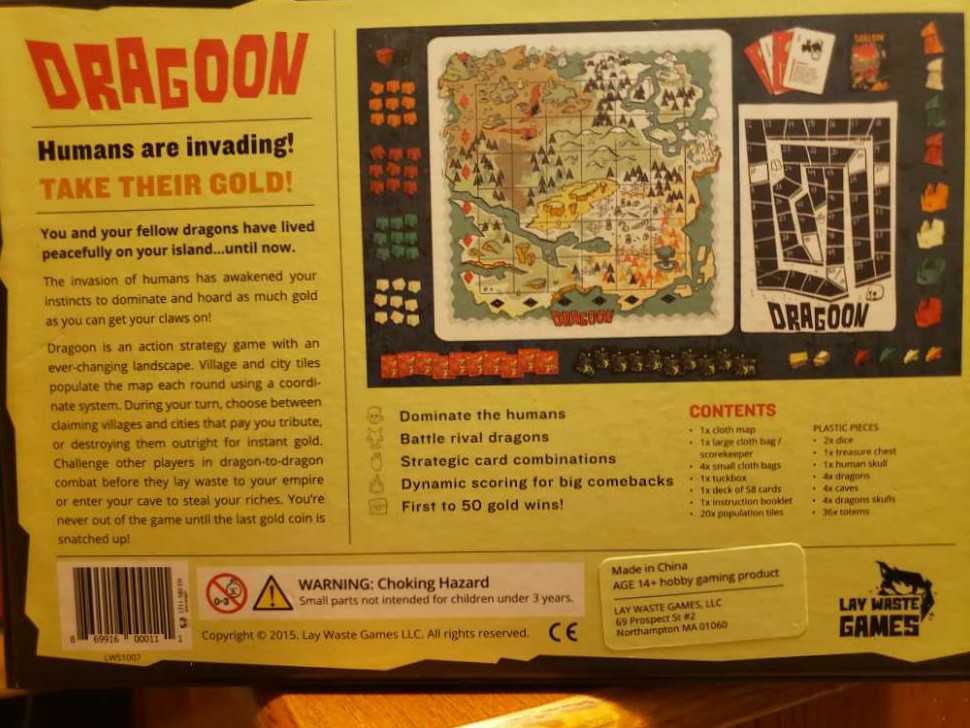 Dragoon  (2 - 4) board game collectible [Barcode 869916000111] - Main Image 2