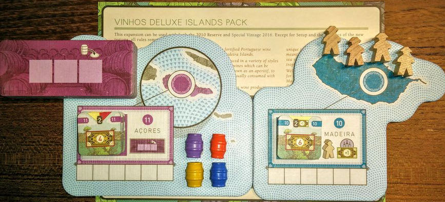 Vinhos: Islands  (1-4) board game collectible [Barcode 609456647502] - Main Image 2