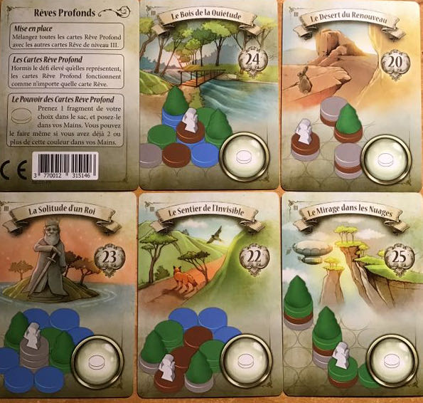 Dreamscape: Deep Dreams  (1-4) board game collectible [Barcode 3770012315139] - Main Image 2