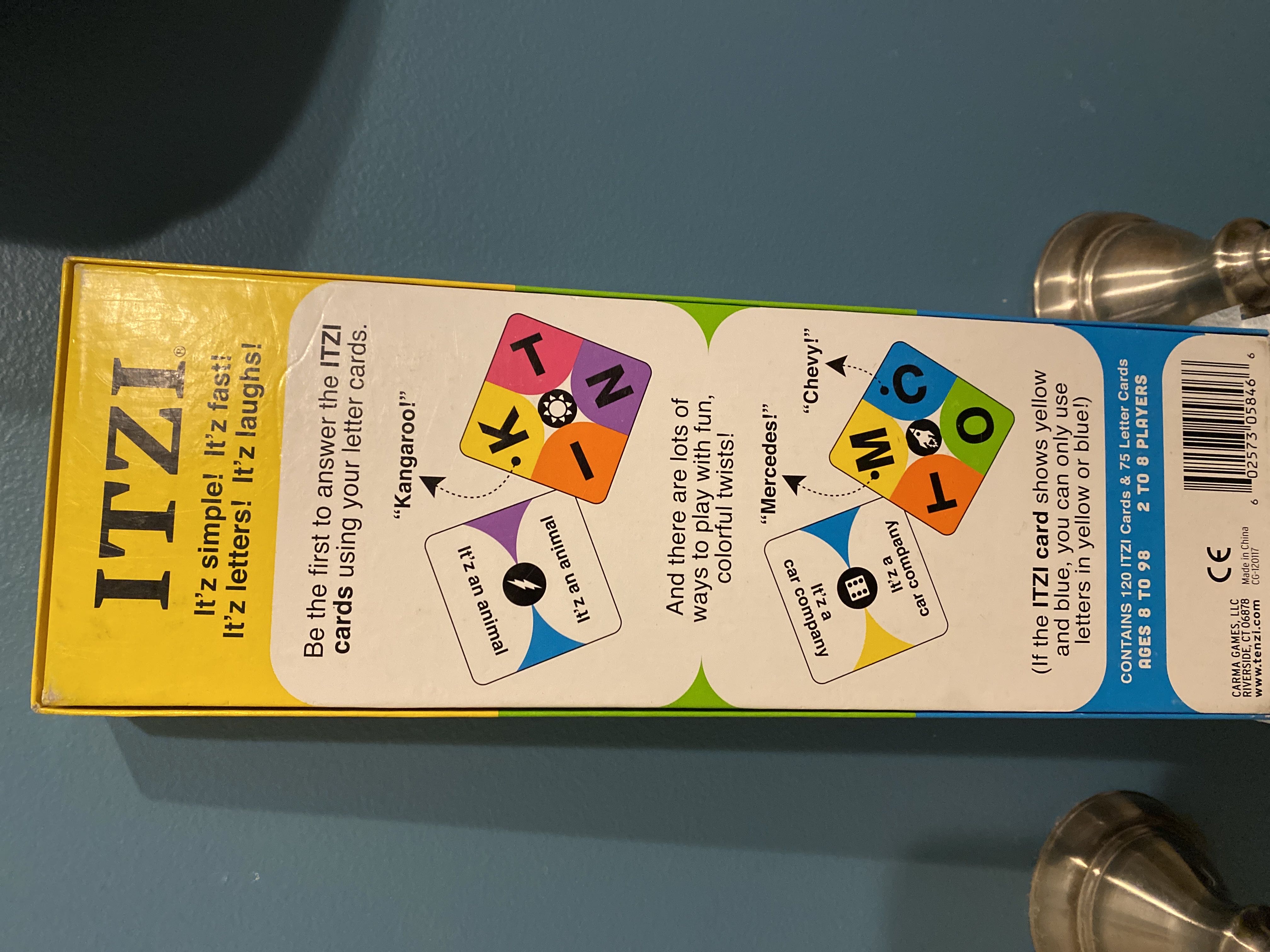 ITZI  (2-8) board game collectible [Barcode 602573058466] - Main Image 2