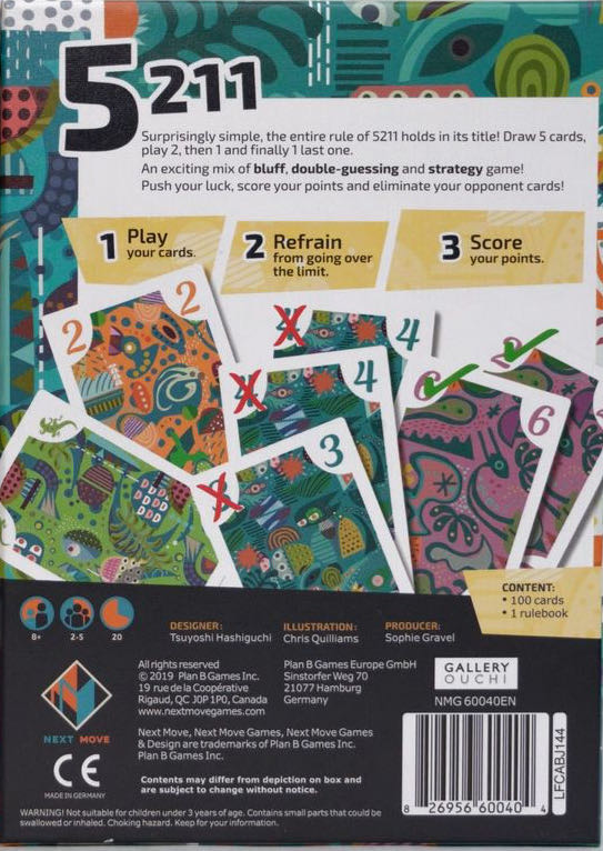 5211  (2-5) board game collectible [Barcode 826956600404] - Main Image 4