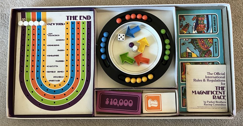 The Magnificent Race  (2-4) board game collectible - Main Image 3