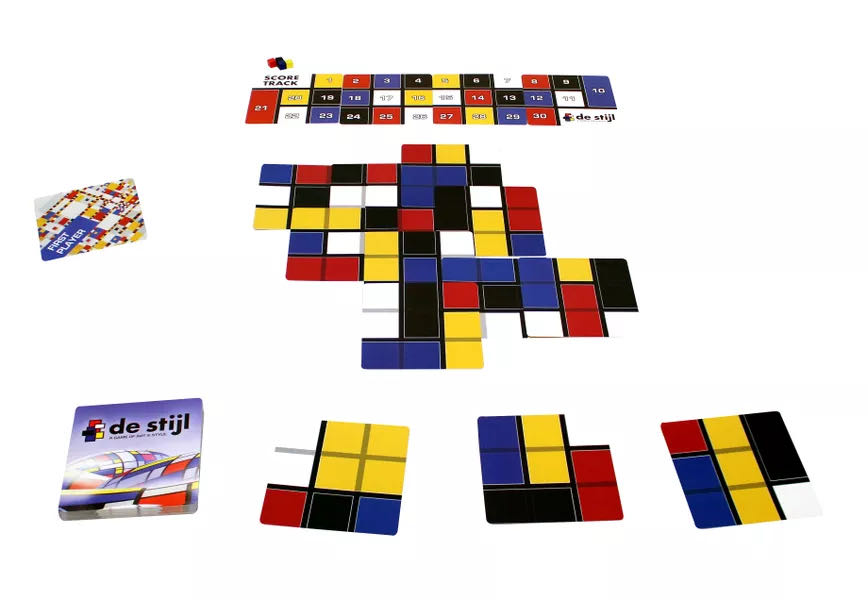 de Stijl  (2-5) board game collectible [Barcode 850560007083] - Main Image 4