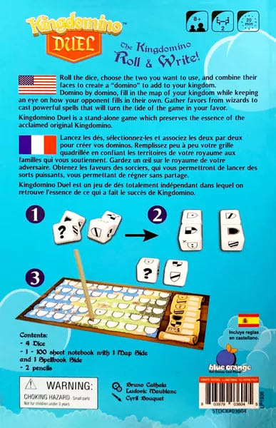 Kingdomino : Duel  (2) board game collectible [Barcode 803979036045] - Main Image 2