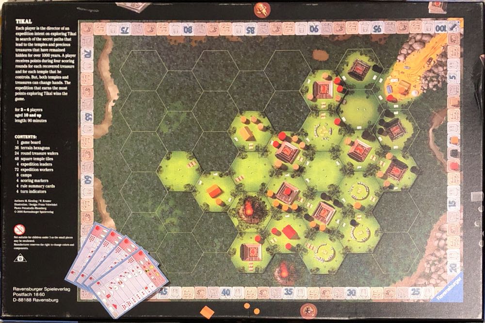 Tikal  (2-4) board game collectible [Barcode 4005556262298] - Main Image 2