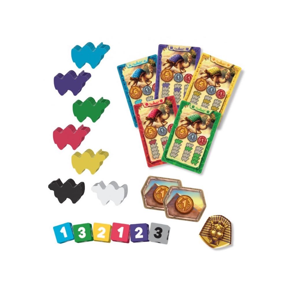 Camel Up: 2nd Edition  (3-8 (5)) board game collectible [Barcode 4061897501205] - Main Image 4