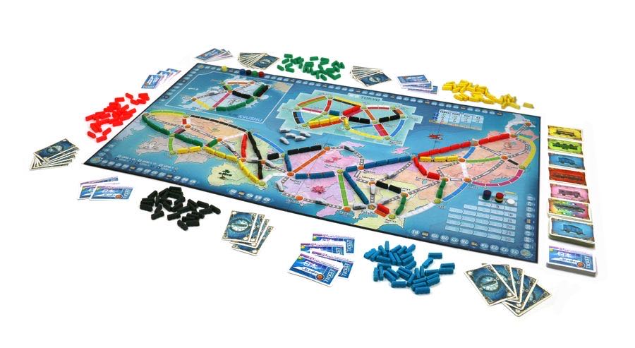 Ticket To Ride Map Collection 7: Japan & Italy  (2-5) board game collectible [Barcode 824968201329] - Main Image 3