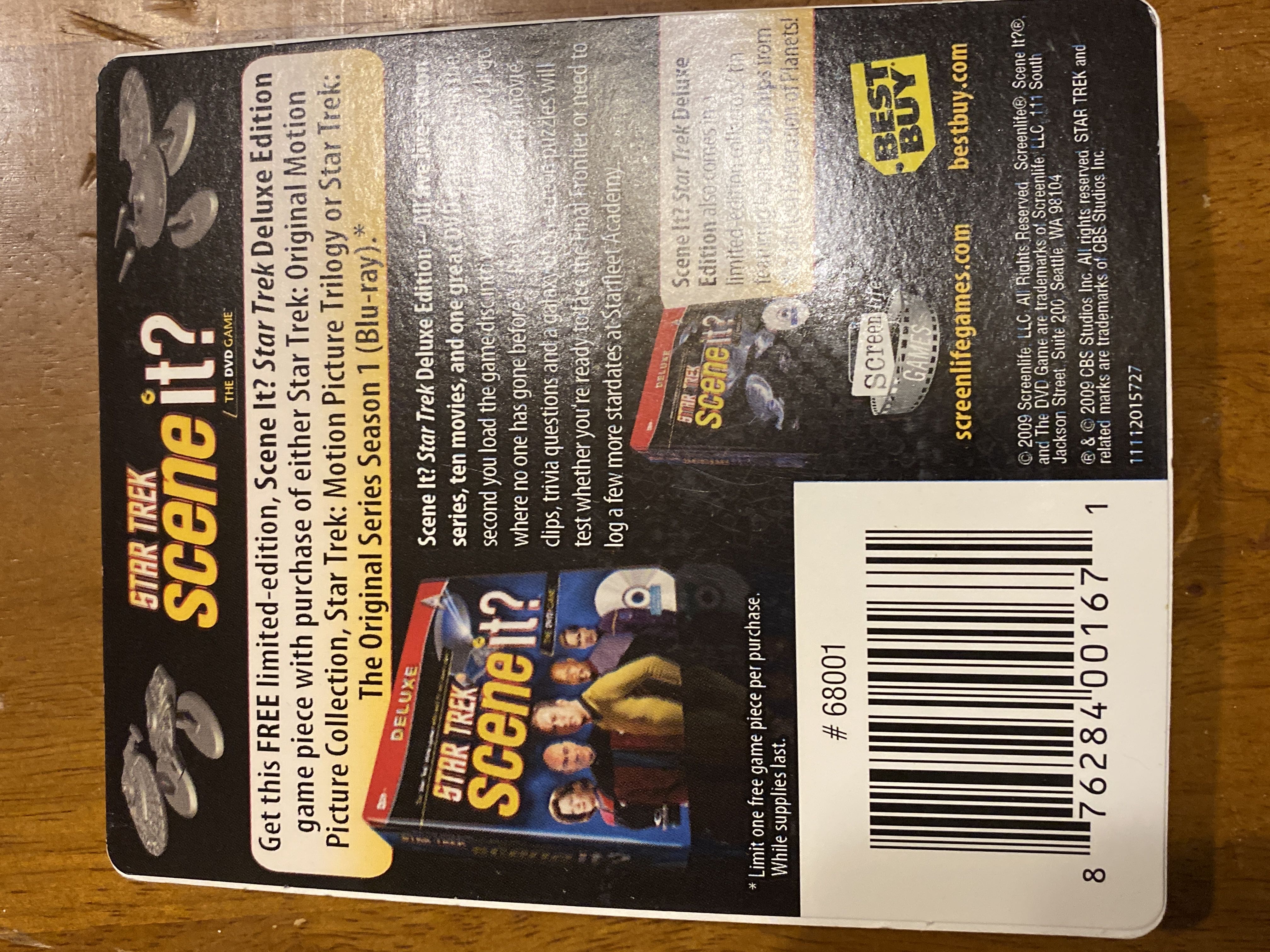 Scene It  board game collectible [Barcode 876284001671] - Main Image 2