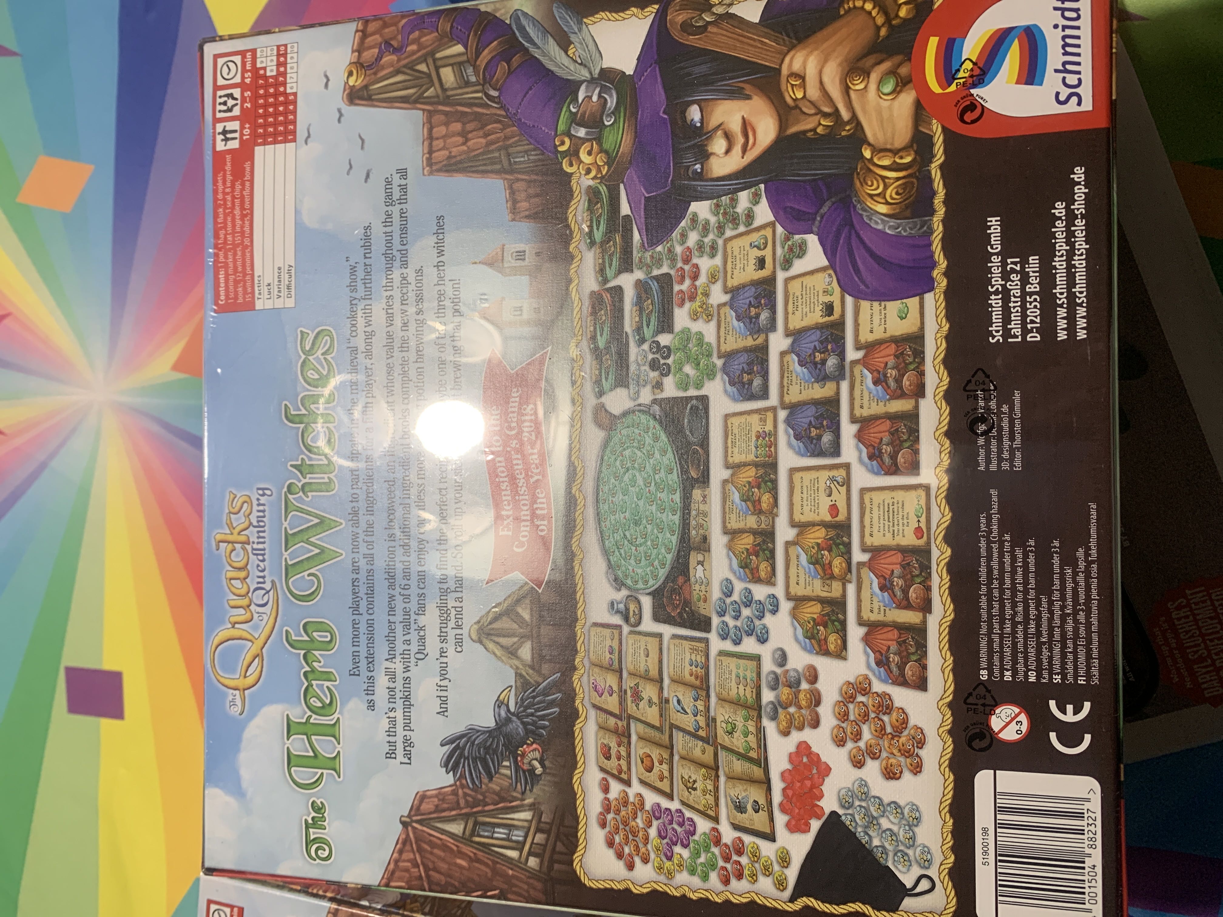 Quacks Of Quedlinburg: The Alchemists Expansion  (2-4) board game collectible [Barcode 4001504882327] - Main Image 2