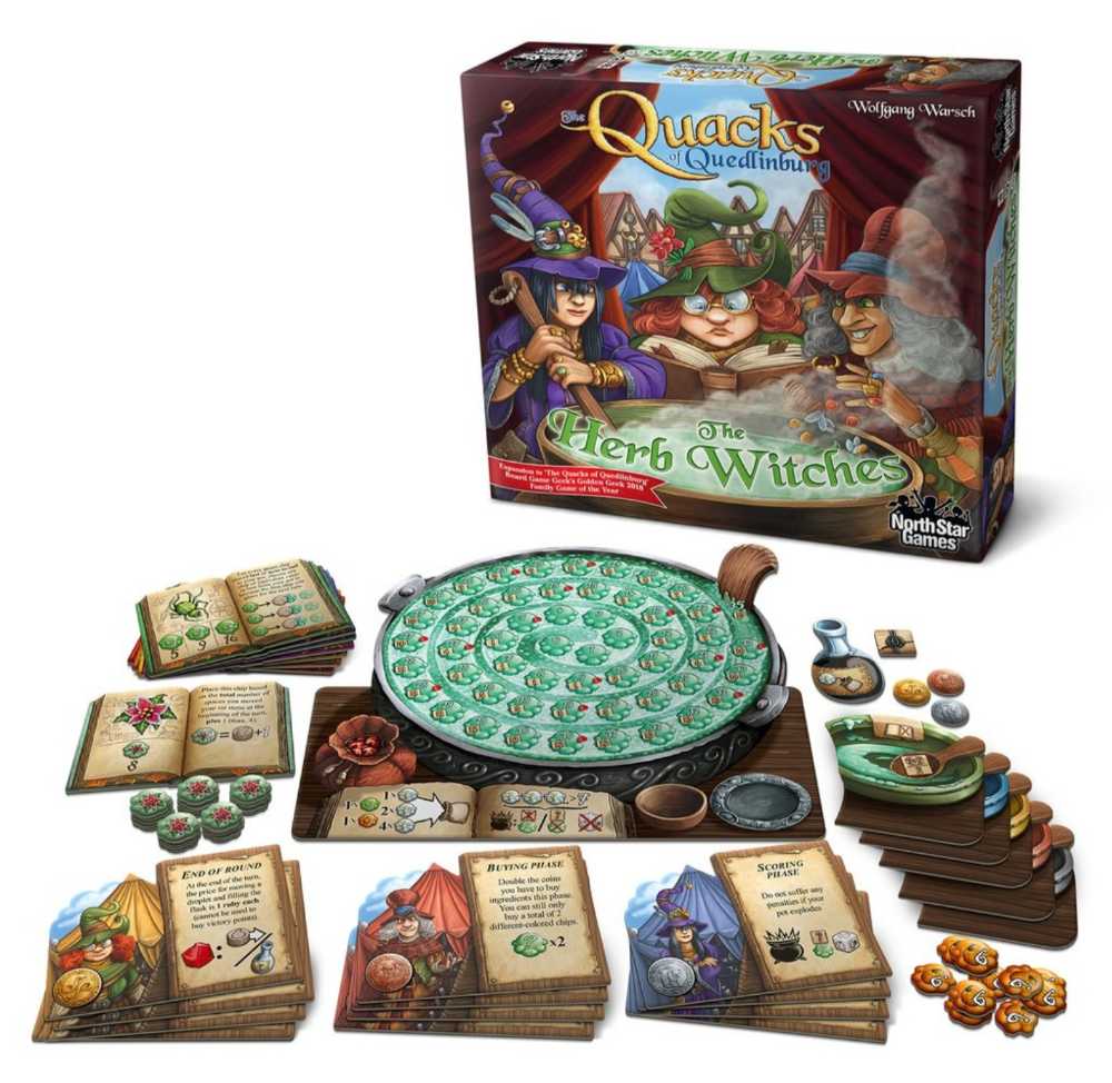 Quacks Of Quedlinburg: The Alchemists Expansion  (2-4) board game collectible [Barcode 4001504882327] - Main Image 3