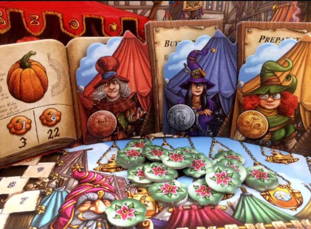 Quacks Of Quedlinburg: The Alchemists Expansion  (2-4) board game collectible [Barcode 4001504882327] - Main Image 4