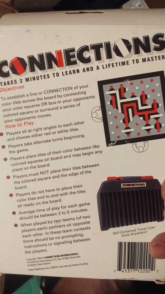 Connections  board game collectible [Barcode 745377122022] - Main Image 2