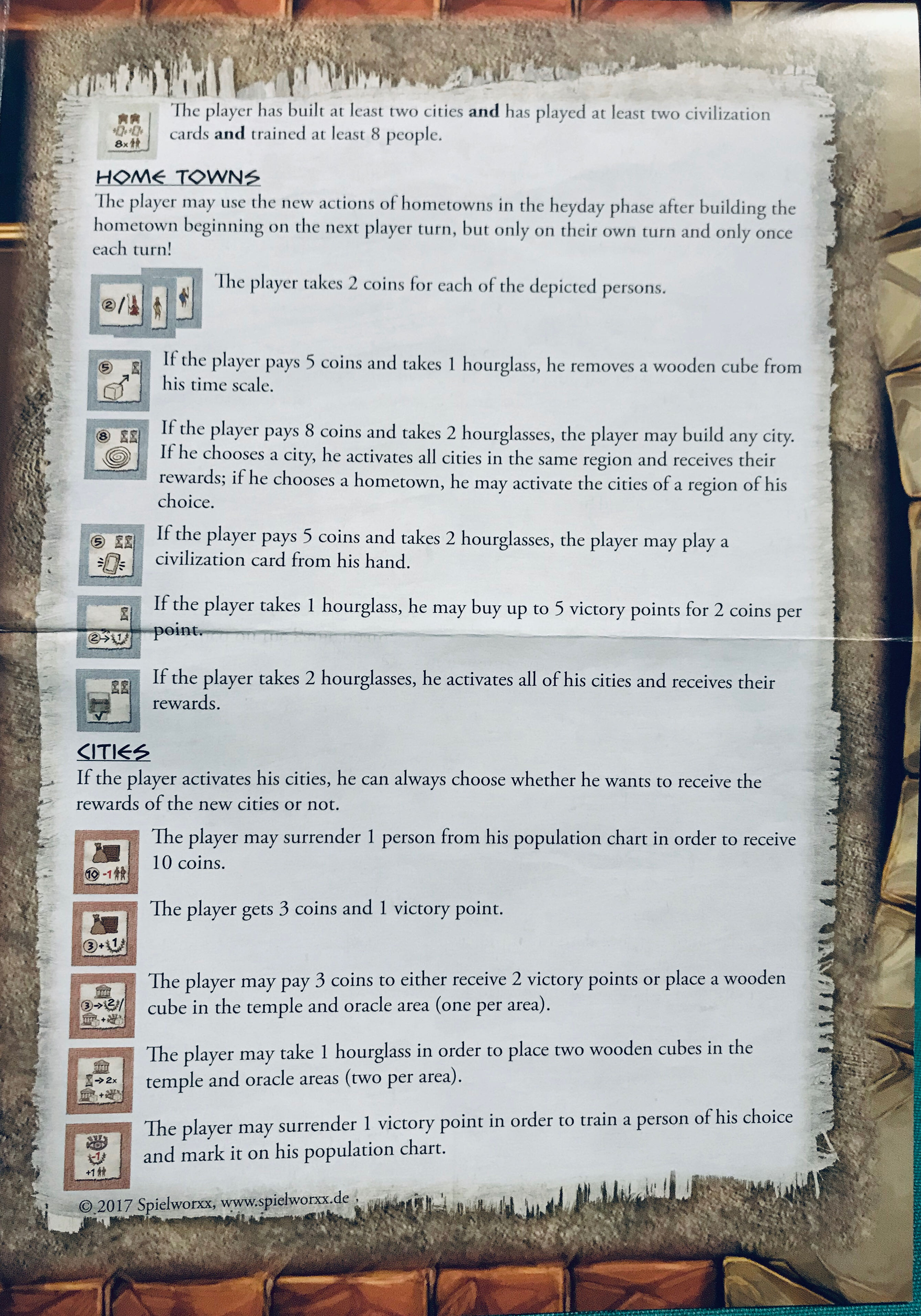 Gentes: New Cities  (2-4) board game collectible - Main Image 4